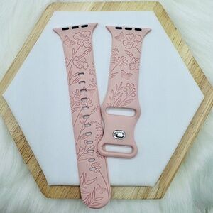 New Baby Pink Watch Band For Apple Watch Series  38mm / 40mm / 41mm